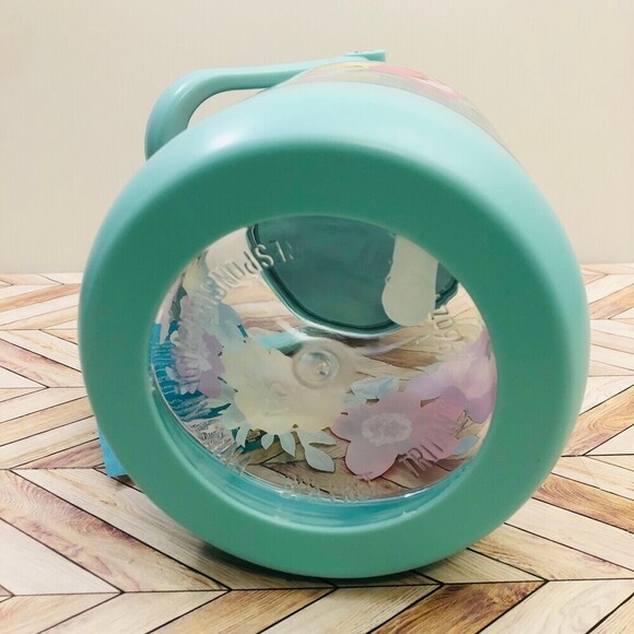 Pioneer Woman Sweet Romance 0.74-Gallon Tritan Jug, Teal - Picture 4 of 5